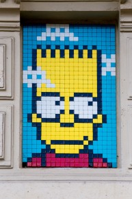 PA-1206 - Bart Simpson - Quartier République - Saint Ambroise 11è /// 40 pts