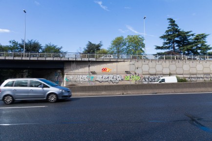 PA-1238 - Sur l'A1 - La Courneuve (93) /// 50 pts