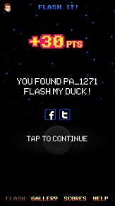PA-1271 - Flash my duck - Duck Hunt - Nogent-sur-Marne (94) /// 30 pts