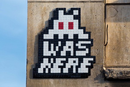 PA-1275 - Invader was here - Quartier Trudaine - Rochechouart 09è /// 40 pts