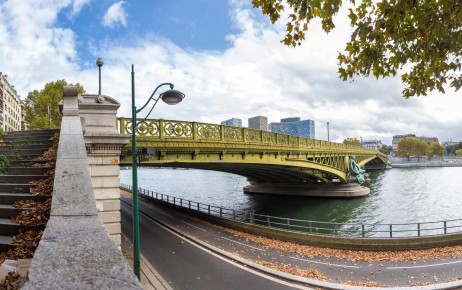 PA-1309 - Sous le Pont Mirabeau... - Quartier Auteuil Sud 16è /// 20 pts