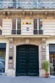 PA-1327 - Pac Man vegan - Quartier Porte Saint-Denis - Paradis 10è /// 30 pts
