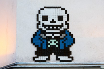 PA-1464 - Undertale Sans - Quartier de la Sorbonne 05è /// 30 pts