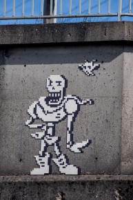 PA-1465 - Undertale Papyrus - Quartier Pont d Flandre 19è /// 50 pts