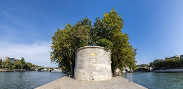 PA-1516 - Yellow ring - Bord de Seine - Quartier des Îles 04è /// 30 pts