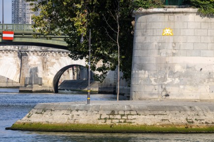 PA-1516 - Yellow ring - Bord de Seine - Quartier des Îles 04è /// 30 pts
