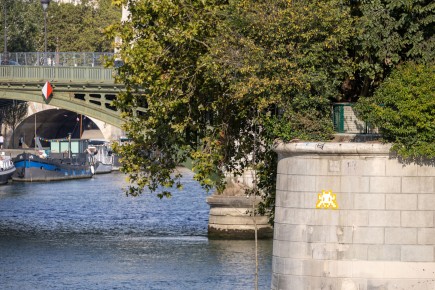 PA-1516 - Yellow ring - Bord de Seine - Quartier des Îles 04è /// 30 pts