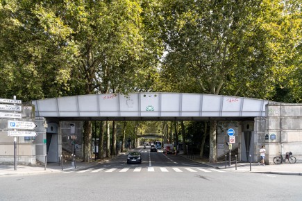 PA-1517 - Green ring - Quartier de Bercy 12è /// 30 pts