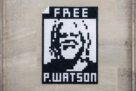 PA-1521 - Free that man ! - Free Paul Watson ! - Quartier du Triangle d'Or 08è /// 40 pts