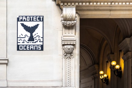 PA-1522 - Stop the killing - Protect oceans - Quartier Hoche - Friedland 08è /// 40 pts