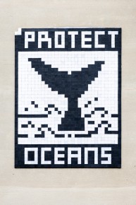 PA-1522 - Stop the killing - Protect oceans - Quartier Hoche - Friedland 08è /// 40 pts