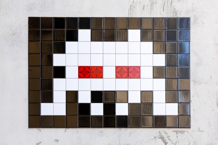PA-1552 - Obey Invader - Quartier Rambuteau Francs-Bourgeois 03è /// 50 pts