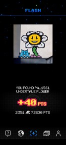 PA-1561 - Undertale flower - Quartier de la Monnaie 06è /// 40 pts