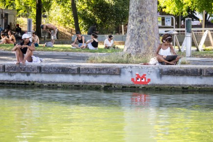 PA-1576 - Canal de l'Ourcq - La Villette 19è - Quartier Pont de Flandre 19è /// 20 pts