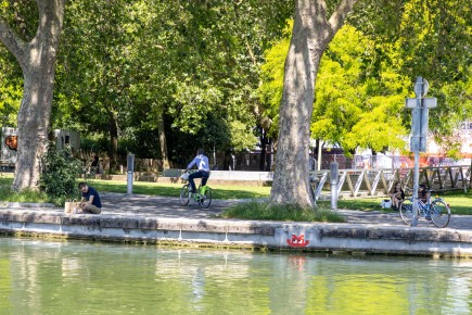 PA-1576 - Canal de l'Ourcq - La Villette 19è - Quartier Pont de Flandre 19è /// 20 pts