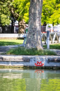 PA-1576 - Canal de l'Ourcq - La Villette 19è - Quartier Pont de Flandre 19è /// 20 pts