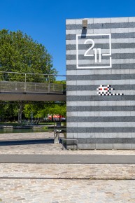 PA-1582 - Invasion 211 - Quartier du Bassin de La Villette 19è /// 50 pts