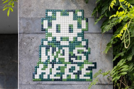 PA-1593 - Invader was here - Quartier Manin-Jaurès 19è /// 30 pts