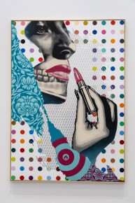 "Triple Trouble" exposition de Invader, Shepard Fairey et Damien Hirst à la Newport Street Gallery du 10 octobre 2025 au 29 mars 2026