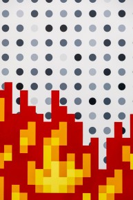 "Triple Trouble" exposition de Invader, Shepard Fairey et Damien Hirst à la Newport Street Gallery du 10 octobre 2025 au 29 mars 2026