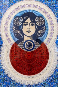 "Triple Trouble" exposition de Invader, Shepard Fairey et Damien Hirst à la Newport Street Gallery du 10 octobre 2025 au 29 mars 2026