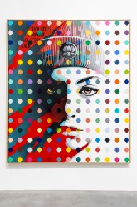 "Triple Trouble" exposition de Invader, Shepard Fairey et Damien Hirst à la Newport Street Gallery du 10 octobre 2025 au 29 mars 2026