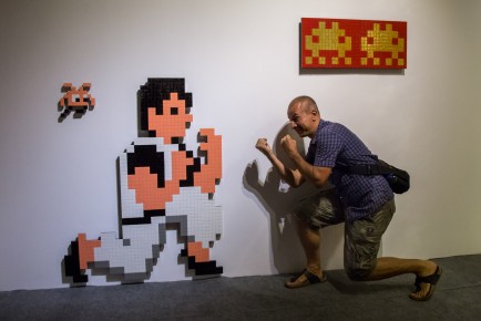 Wipe Out - Exposition d'Invader au PMQ, du 2 au 17 mai 2015 - Hong Kong