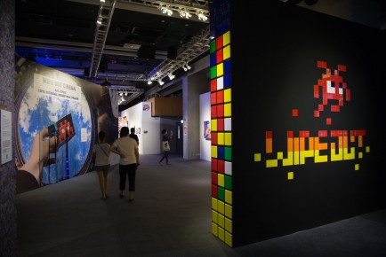 Wipe Out - Exposition d'Invader au PMQ, du 2 au 17 mai 2015 - Hong Kong