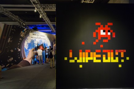 Wipe Out - Exposition d'Invader au PMQ, du 2 au 17 mai 2015 - Hong Kong