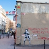 Grafs, pochoirs et affiches sur les murs de Paris