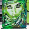 Pochoirs de C215 sur les murs de Paris