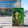 Pochoirs de C215 sur les murs de Paris