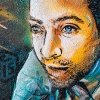 Pochoirs de C215 sur les murs de Paris