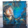 Pochoirs de C215 sur les murs de Paris