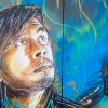 Pochoirs de C215 sur les murs de Paris