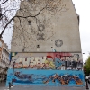 Graffitis sur les murs de Paris