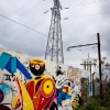 Graffitis sur les murs de Paris