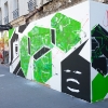 Graffitis sur les murs de Paris