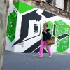 Graffitis sur les murs de Paris