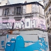 Graffitis sur les murs de Paris