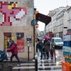 PA-1039 - Space Invader @ Paris - La panthère rose