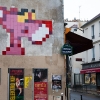 PA-1039 - Space Invader @ Paris - La panthère rose