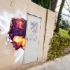 Grafs, pochoirs et affiches sur les murs de Paris