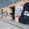 Graffitis sur les murs de Paris