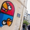 Grafs, pochoirs et affiches sur les murs de Paris