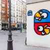 Grafs, pochoirs et affiches sur les murs de Paris