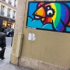 Grafs, pochoirs et affiches sur les murs de Paris