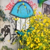 Graffitis sur les murs de Paris