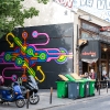 Grafs, pochoirs et affiches sur les murs de Paris