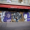 Graffitis sur les murs de Paris